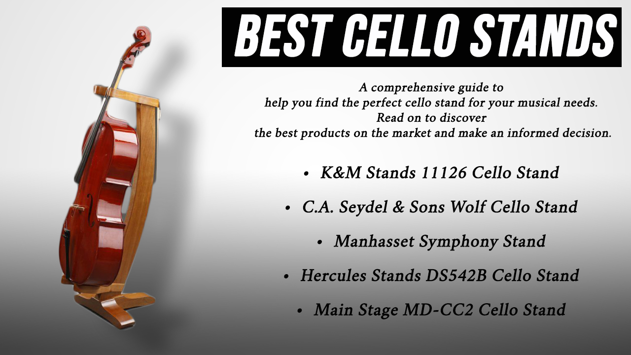 best cello stands